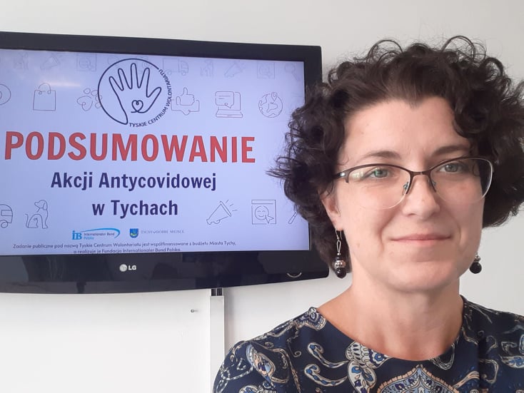 spotkanie z wolontariuszami akcja antycovidowa TCW 3